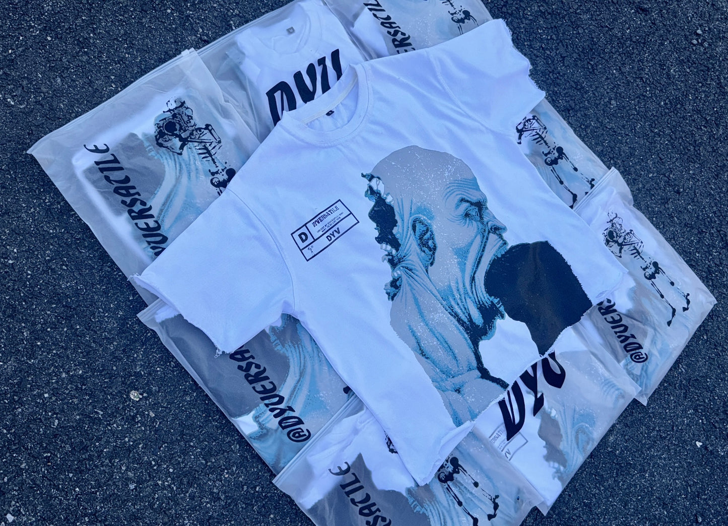 DYV WHITE TEE