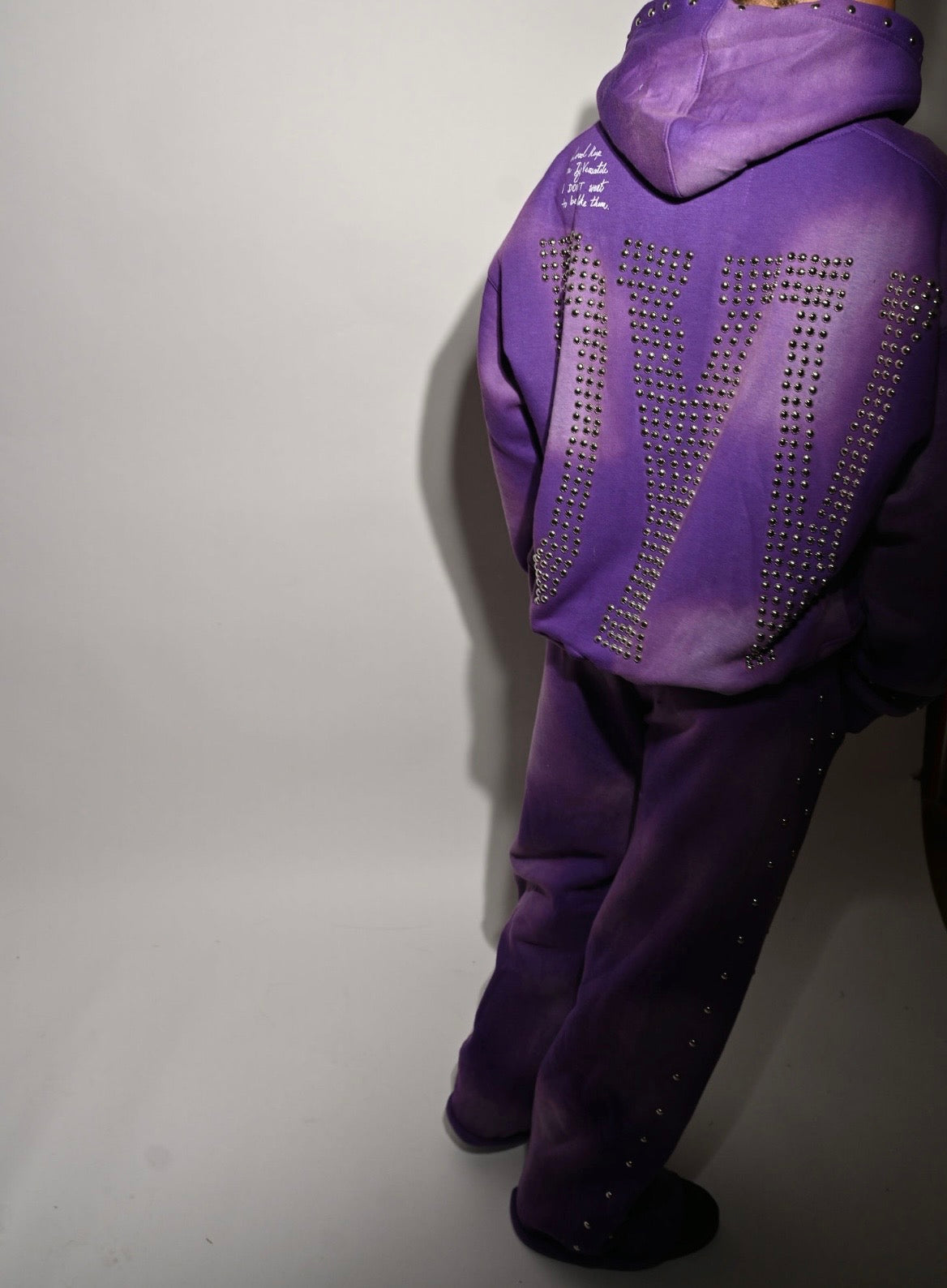DYV STUD ZIP UP - PURPLE