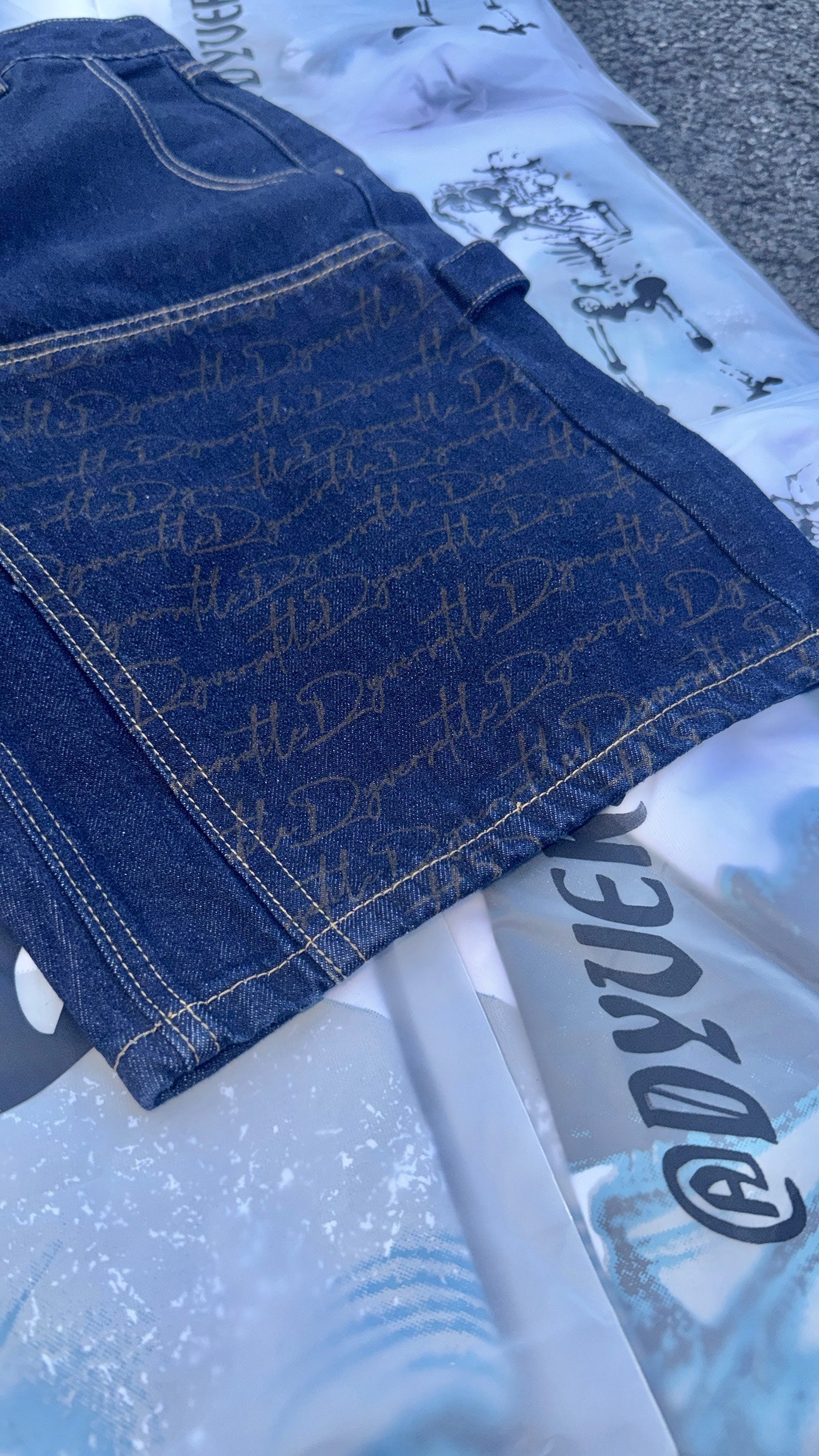 DYV DENIM SHORTS - DARK WASH