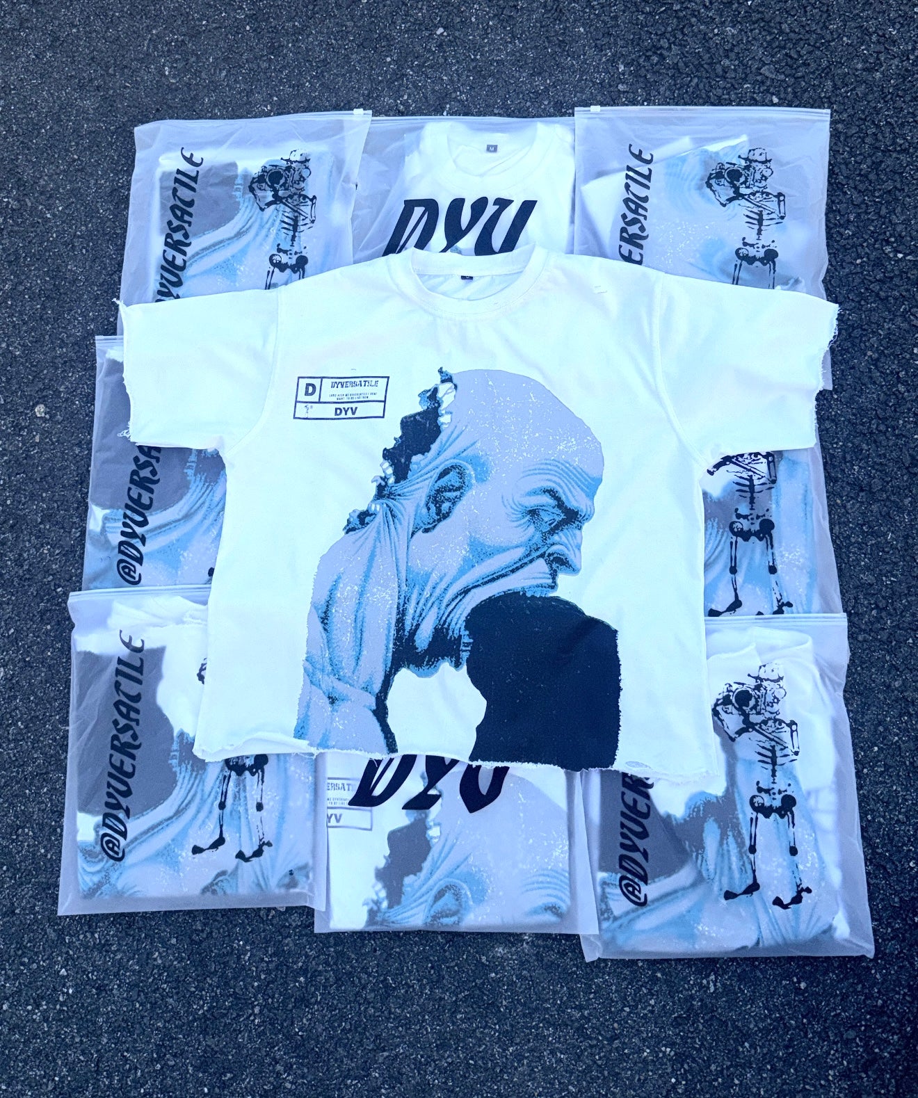 DYV WHITE TEE
