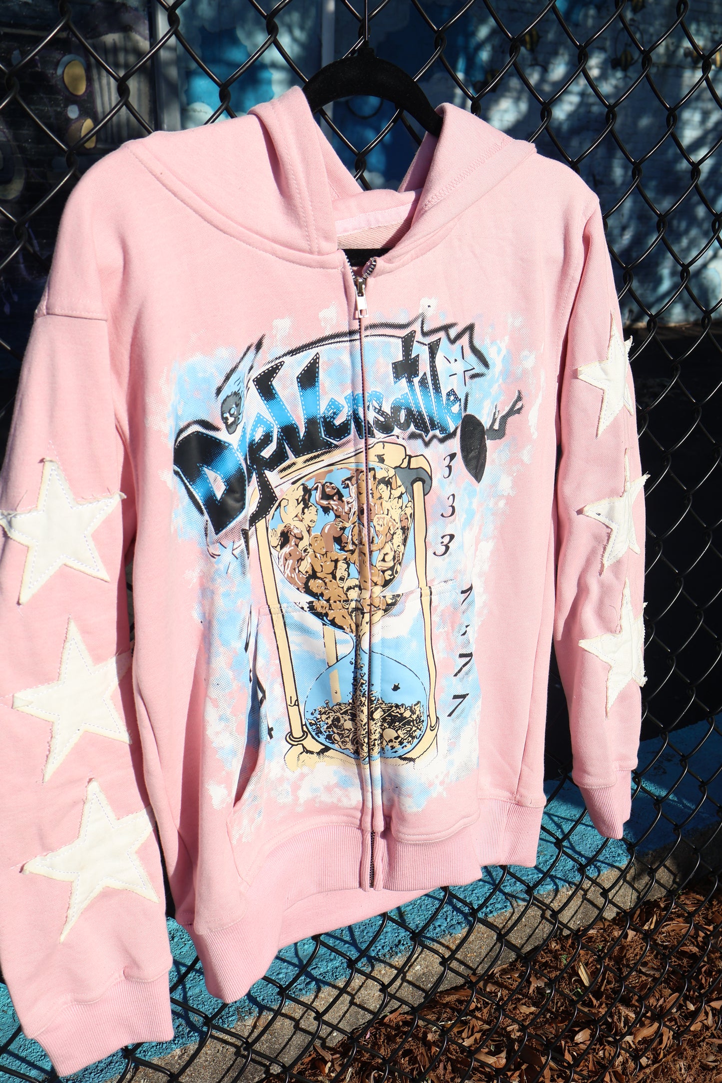 DYV HOURGLASS ZIP UP - PINK