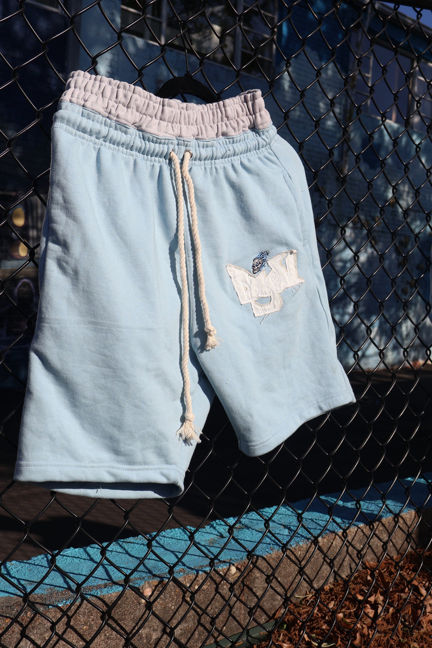 DYV SHORTS - LIGHT BLUE