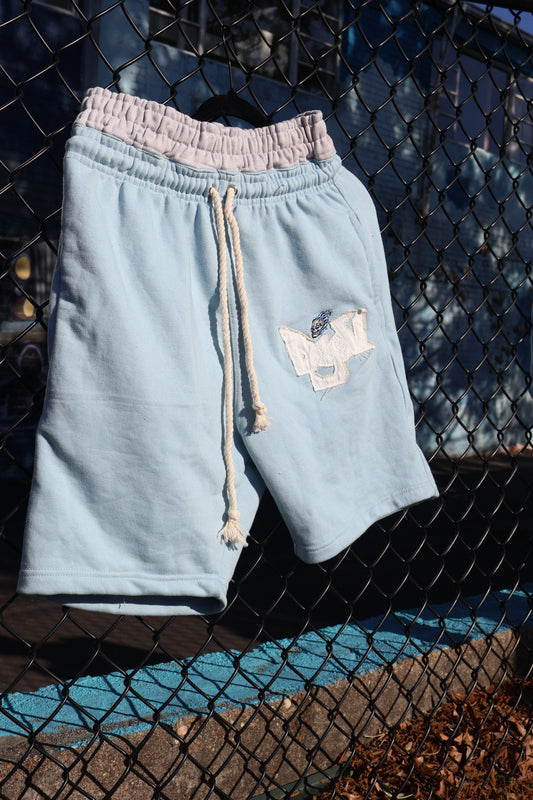 DYV SHORTS - LIGHT BLUE